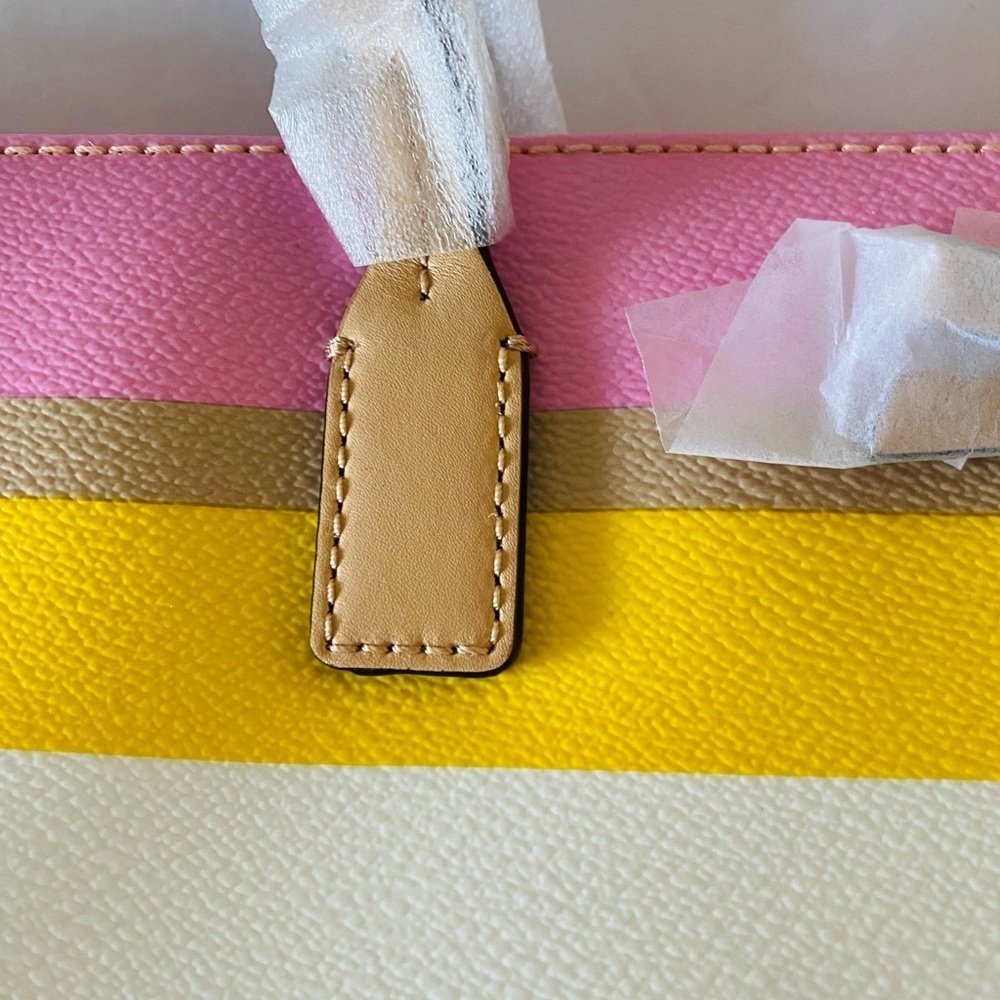 Rare kate spade Eden Street Margareta Tote Bag, Dune Stripe - Picture 7 of 16